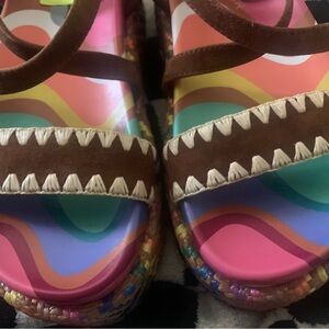 Kurt Geiger Chelsea platform sandals
